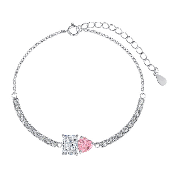 <ORIELL>Dazzling Unique Multi Shape Lover Bracelet