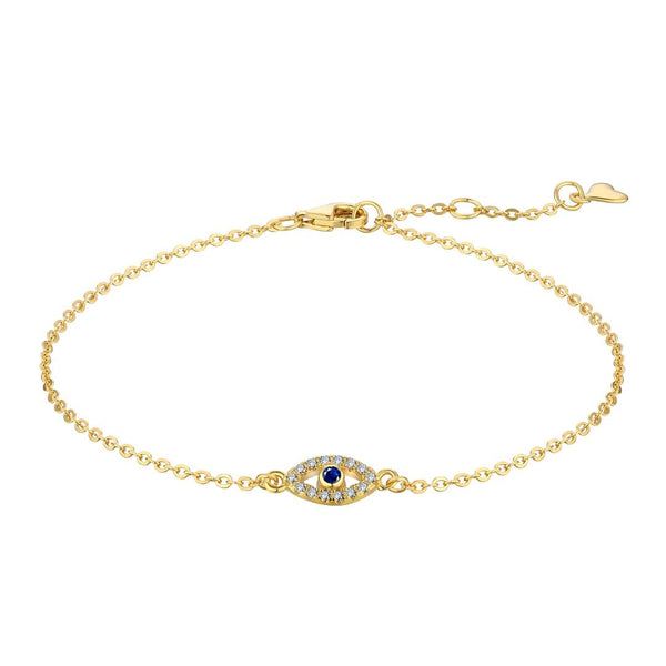 <ORIELL>Evil Eye Shape Necklace